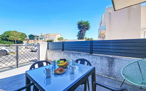 Croix du Sud: Appartement, Balcon, Ombre, Hôtel, Passerelle