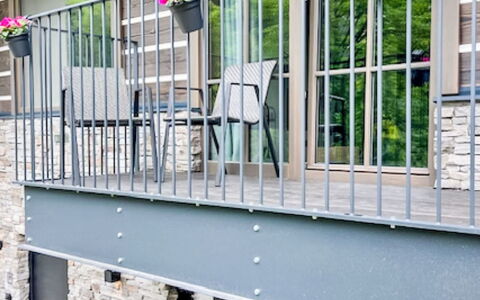 Pod Hvězdami: Balustrade, Balustre, Balcon, Porche, Composite, Le Fer, Métal, Plate-Forme, Clôture