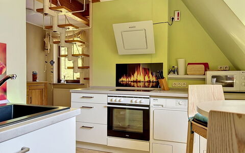 Schömbs: Meubles, Design Intérieur, Sol, Bois, Sol, Appareil De Cuisine, Cuisine, Électroménager, Pièce, Éclairage