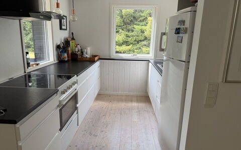 Lucian - from the Sea: Cuisine, Appareil De Cuisine, Sol, Bois, Principaux Appliance, Comptoir, Sol, Cabinetry, Électroménager, Parquet