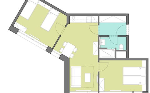 Logement:&nbsp;Janský Potok Ii. 6.12