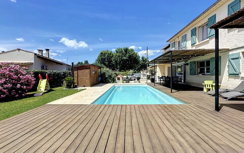 La Villa Soleya: Recours, Biens, Hacienda, Balcon, Ville Resort, Piscine, Hôtel, Station Balnéaire, Aménagement Paysager