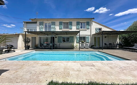 La Villa Soleya: Recours, Biens, Hacienda, Balcon, Ville Resort, Piscine, Hôtel, Station Balnéaire, Aménagement Paysager