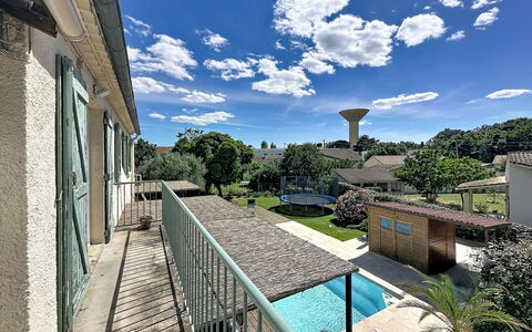 La Villa Soleya: Recours, Biens, Hacienda, Balcon, Ville Resort, Piscine, Hôtel, Station Balnéaire, Aménagement Paysager