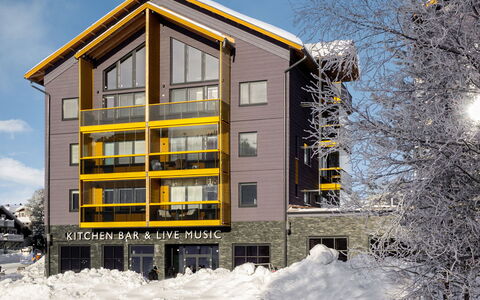 Levin Kunkku B2: Appartement, Gelé, L'Hiver, Neige, Hôtel, Siding