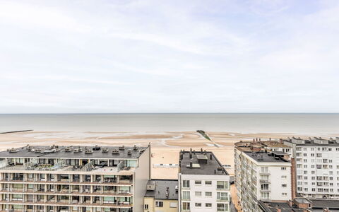 Oostende 937: Ciel, Jour, Horizon, Paysage, Appartement, Condominium, Matin, Mer, Lumière Du Soleil