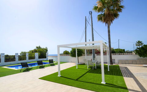El Lloveret: Bois, Meubles, Chaise, Mer, Appartement, Balcon, Océan, Ombre, Mobilier De Jardin, Tache De Bois