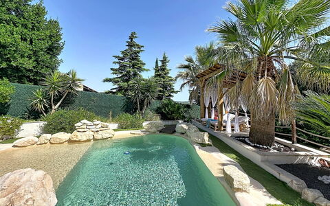 Villa le Lagon: Bois, Meubles, Chaise, Mer, Appartement, Balcon, Océan, Ombre, Mobilier De Jardin, Tache De Bois