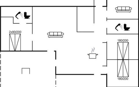 Sedine - 500M from the Sea: Piscine, Zone Résidentielle, Thermes, Recours, Composite, Loisir, Biens, Gazon Artificiel, Hacienda, Villa