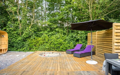 Gustava - 10Km from the Sea: Bois, Meubles, Mobilier De Jardin, Jardin, Plate-Forme, Tache De Bois, Dur, Chaise, Parquet, Planche
