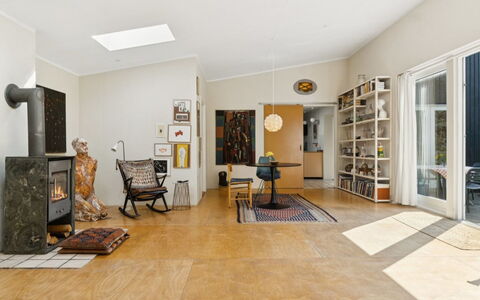 Verna - 450M from the Sea: Meubles, Chaise, Design Intérieur, Table, Pièce, Tache De Bois, Balcon, Plafond, Eco Hôtel, Dur