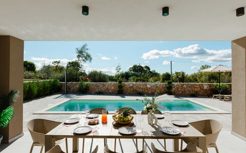 Divine: Meubles, Mobilier De Jardin, Chaise, Jardin, Tache De Bois, Pelouse, Dur, Ombre, Arrière-Cour