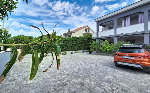 Pag Povljana 200: Zone Résidentielle, Appartement, Biens, Recours, Manoir, Balcon, Villa, Piscine