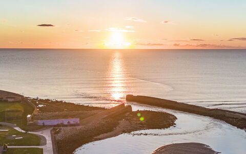 Lossiemouth Manor: L'Eau, Plan D'Eau, Horizon, Côte, Cotiers Et Relief Océaniques, Paysage Naturel, Le Coucher Du Soleil, Mer, Lever Du Soleil, Afterglow