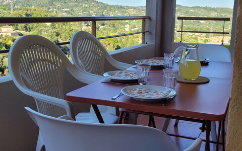 Grasse 637: Meubles, Chaise, Table, Mobilier De Jardin, Table Cuisine Et Salle A Manger, Tableau De Plein Air, Restaurant, Table Basse, Ombre, Verre