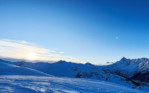 Ferienwohnung Enz: Ciel, Bleu, Montagnes Relief, Montagne, Neige, L'Hiver, Soleil, Chaîne De Montagnes, Terrain, Glacial Relief