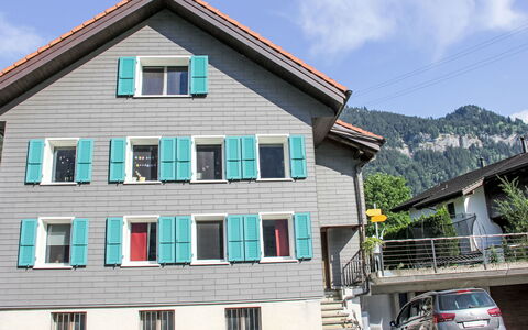Ferienwohnung Enz: Fenêtre, Maison, Domicile, Siding, Fenêtre À Guillotine, Peindre, Balcon
