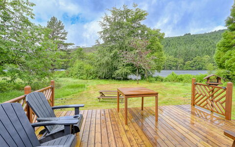 Loch Oich View (Lodge 6): La Nature, Bois, Paysage Naturel, Paysage, Dur, Lac, Réserve Naturelle, Forêt, Tache De Bois, Plate-Forme
