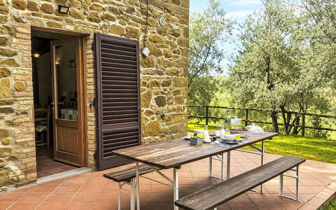 La Camporena: Meubles, Table Cuisine Et Salle A Manger, Chaise, Sol, Mer, Balcon, Océan, Recours, Eco Hôtel, Salle À Manger