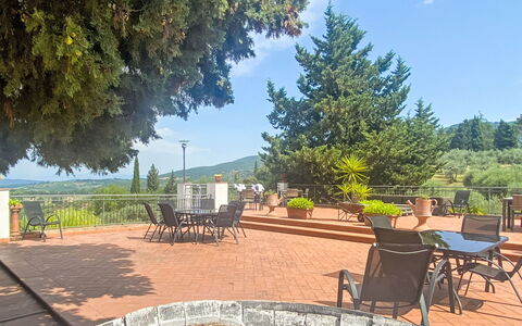 La Camporena: Meubles, Table Cuisine Et Salle A Manger, Chaise, Sol, Mer, Balcon, Océan, Recours, Eco Hôtel, Salle À Manger