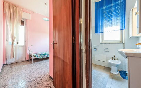 Villetta Luisa: Meubles, Table Cuisine Et Salle A Manger, Chaise, Sol, Mer, Balcon, Océan, Recours, Eco Hôtel, Salle À Manger