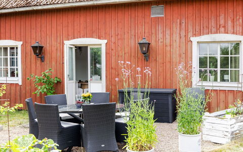 Onsjö: Meubles, Table Cuisine Et Salle A Manger, Chaise, Sol, Mer, Balcon, Océan, Recours, Eco Hôtel, Salle À Manger