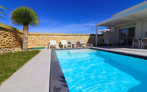 Villa Ginevra Luxury Otranto: Bleu, Piscine, Recours, Composite, Loisir, Eco Hôtel, Hôtel, Villa, Mobilier De Jardin