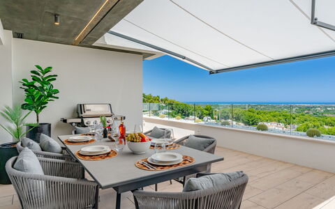 Golf Suites la Sella: Appartement, Condominium, Usage Mixte, Hôtel, Balcon