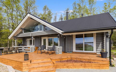 Ii 649: Bois, Domicile, Chalet, Siding, Porche, Lumber, Dur, Plate-Forme, Cabane En Rondins, Batiments Jardin