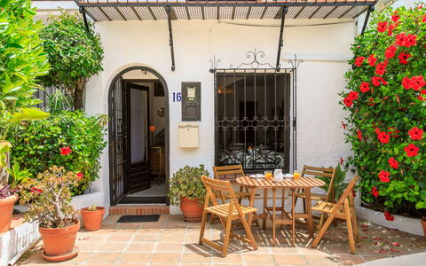 Carmen: Pot De Fleur, Porte, Plante D'Appartement, Meubles, Balcon, Mobilier De Jardin, Chaise, Tableau De Plein Air, Porche