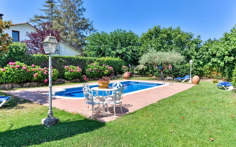 Quietud: Bleu, Arbuste, Jardin, Pelouse, Ombre, Aménagement Paysager, Hacienda, Piscine, Cour