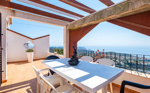 Vista Mar: Bleu, Zone Résidentielle, Appartement, Condominium, Recours, Balcon, Biens, Pelouse, Piscine, Hôtel