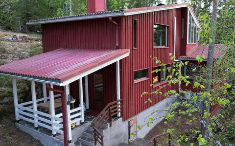 Villa Rääpys: Chaîne De Montagnes, Balcon, Village De Montagne