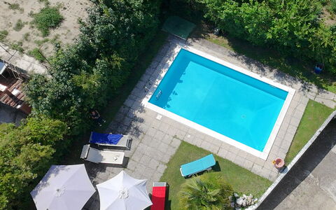 Villa Eva: Piscine, Recours, Mobilier De Jardin, Thermes, Loisir, Eco Hôtel, Ombre, Hacienda, Parapluie, Chaise