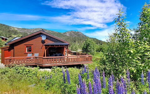 Bjørnbu: Montagnes Relief, Montagne, Colline, Montagnes, Maison, Porche, Chalet, Paysage, Zone Rurale