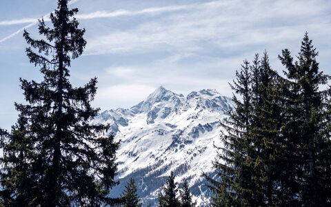La Rosière 620: Ciel, Neige, Montagne, Montagnes Relief, Arbre, L'Hiver, Branche, Région Sauvage, Chaîne De Montagnes