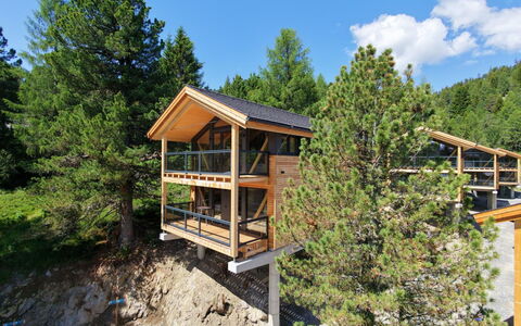 02 Nth051 18B Sup Chalet mit Sauna und Hot Tub 2 e: Bois, Chalet, Cabane En Rondins, Lumber, Dur, Structure En Plein Air, Mélèze, Balcon
