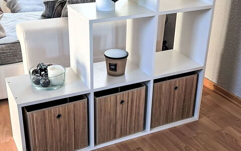 Workbase Nidderau: Rayonnage, Étagère, Meubles, Design Intérieur, Bois, Bibliothèque, Sol, Sol, Éclairage, Domicile