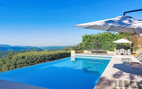 Balcon D'Azur: Piscine, Bleu, Recours, Mobilier De Jardin, Parapluie, Composite, Eco Hôtel, Ombre, Balancelle, Loisir