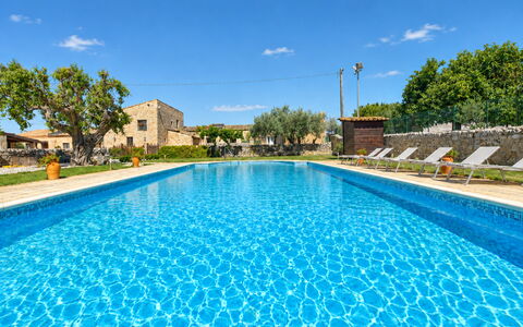 La Muraglia: Bleu, Biens, Piscine, Hacienda, Villa, Recours, Cour, Eco Hôtel, Ferme