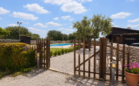 La Muraglia: Lot Terre, Ombre, Jardin, Aménagement Paysager, Biens, Allée, Cour, Clôture, Accueil Escrime, Arrière-Cour