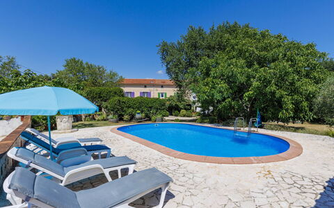 Nina: Bleu, Piscine, Mobilier De Jardin, Recours, Biens, Ombre, Eco Hôtel, Hacienda, Aménagement Paysager, Balancelle