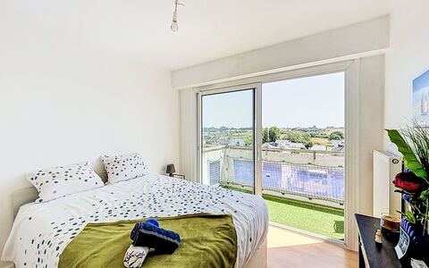 Résidence de la Mer: Appartement, Design Intérieur, Domicile, Lit, Pièce, Chambre, Drap De Lit, Literie, Linge, Hôtel