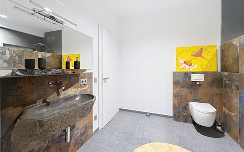 Karawanken Panorama: Sol, Luminaire Plomberie, Sol, Design Intérieur, Toilette, Salle De Bains, Siège De Toilette, Plomberie, Tuile, Robinet