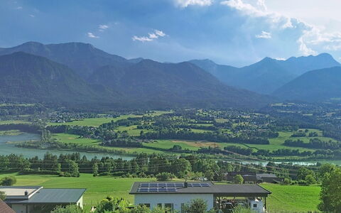 Karawanken Panorama: Ciel, Montagnes Relief, Montagne, Vert, Colline, Paysage Naturel, Montagnes, Paysage, Chaîne De Montagnes