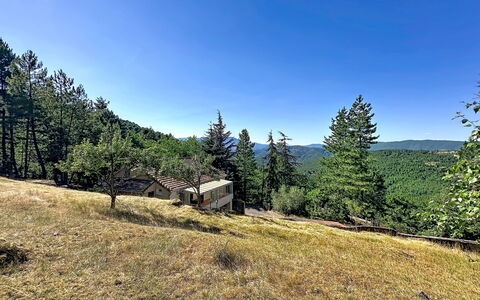 La Bergerie de Portes: Arbre, Environnement Naturel, Feuille, Paysage, Colline, Lot Terre, Communauté Des Plantes, Zone Rurale, Forêt, Station De Montagne