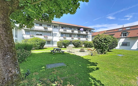 Bergzeit: Arbuste, Domicile, Pelouse, Biens, Cour, Jardin, Allée, Aménagement Paysager, Passerelle, Cour