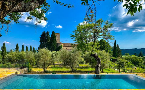 Casa All'Erta: Bleu, Piscine, Jardin, Biens, Aménagement Paysager, Caractéristique De L'Eau, Hacienda, Villa, Manoir, Eco Hôtel