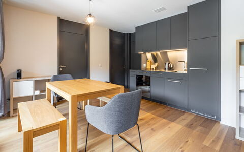 Vallada 14-01: Meubles, Design Intérieur, Sol, Sol, Bois, Comptoir, Cuisine, Plafond, Table Cuisine Et Salle A Manger, Cabinetry