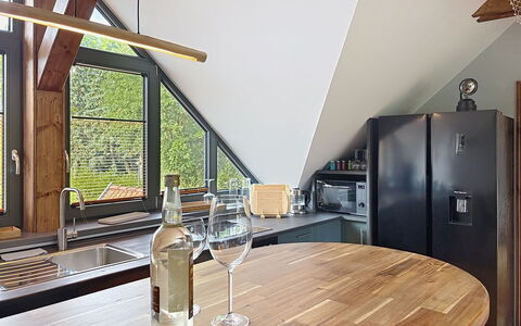 Chrischi: Meubles, Design Intérieur, Bois, Cuisine, Sol, Plafond, Comptoir, Éclairage, Sol, Chaise